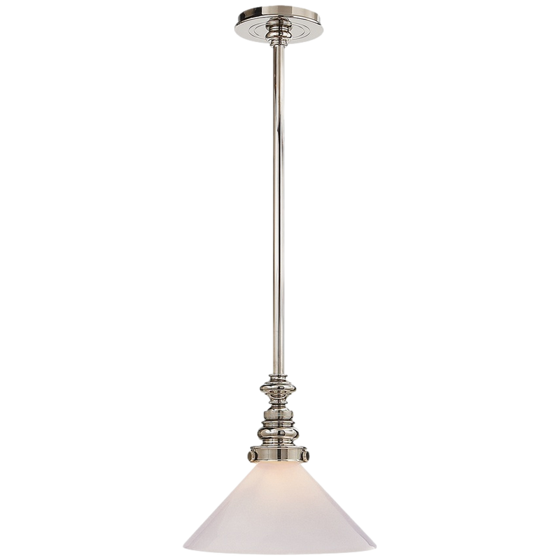 Boston Pendant - Glass Slant Shade