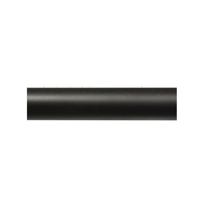 1" Round Steel Iron Rod in Black