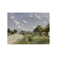 Country Cottage - Unframed Art Print