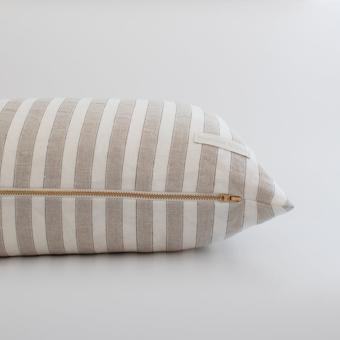Finn Lumbar Pillow Cover - Linen