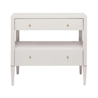 George Nightstand Double in French Gray