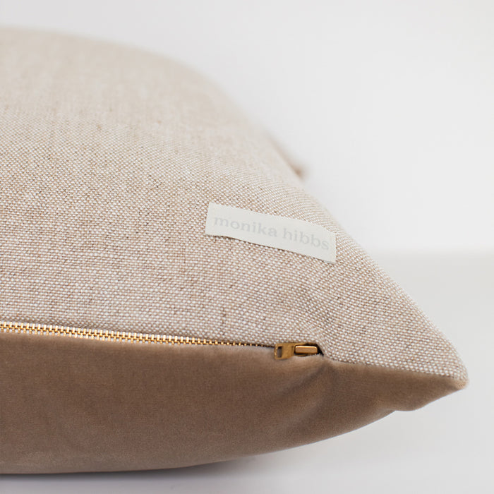 Henry Pillow Cover - Parchment