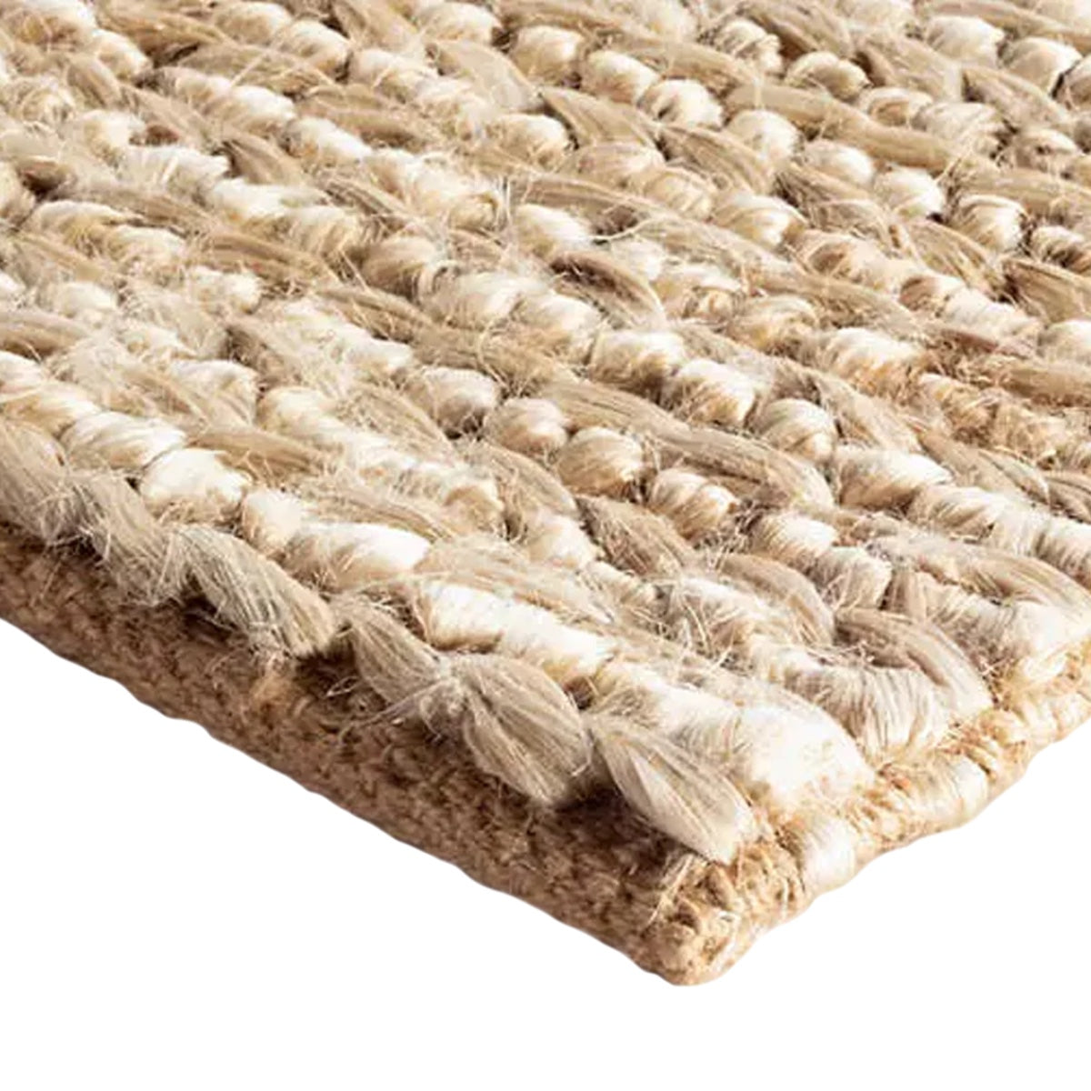 Jute Woven Rug - Bleached Oak – Monika Hibbs Home Canada