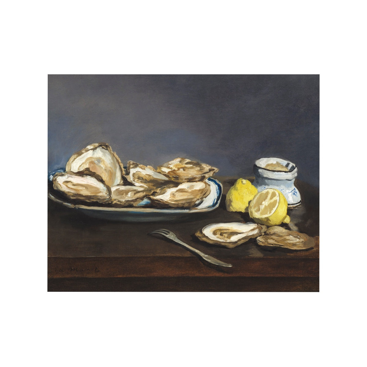 Oysters - Unframed Art Print