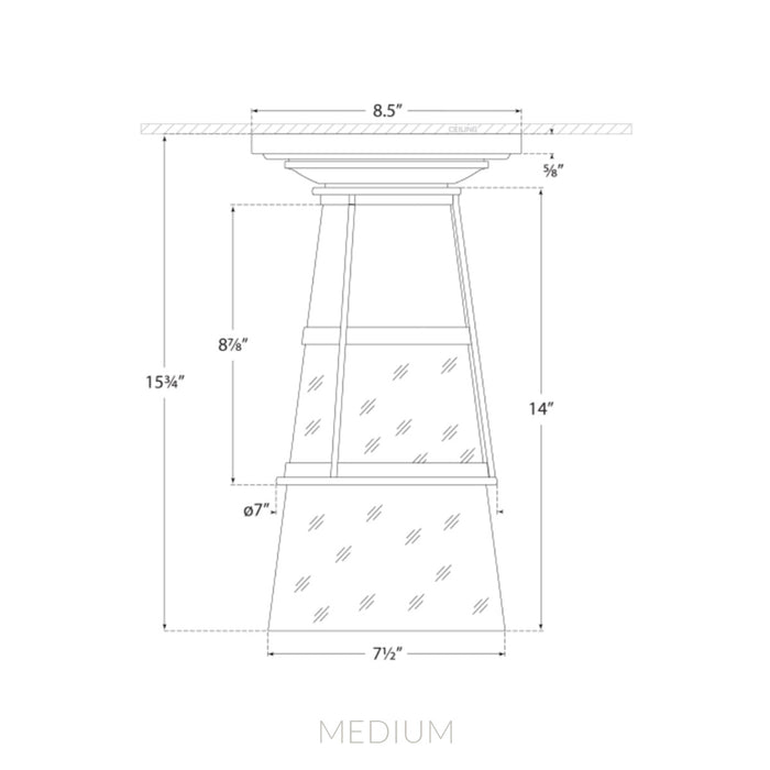 Robinson Semi-Flush Mount