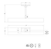 Cabinet Maker's Picture Light - 18"