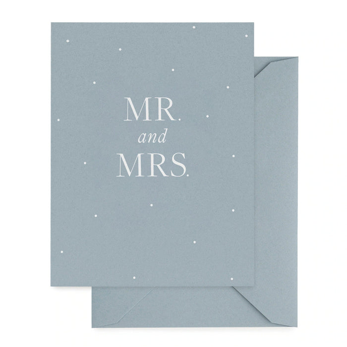 Greeting Card - Mr. and Mrs.